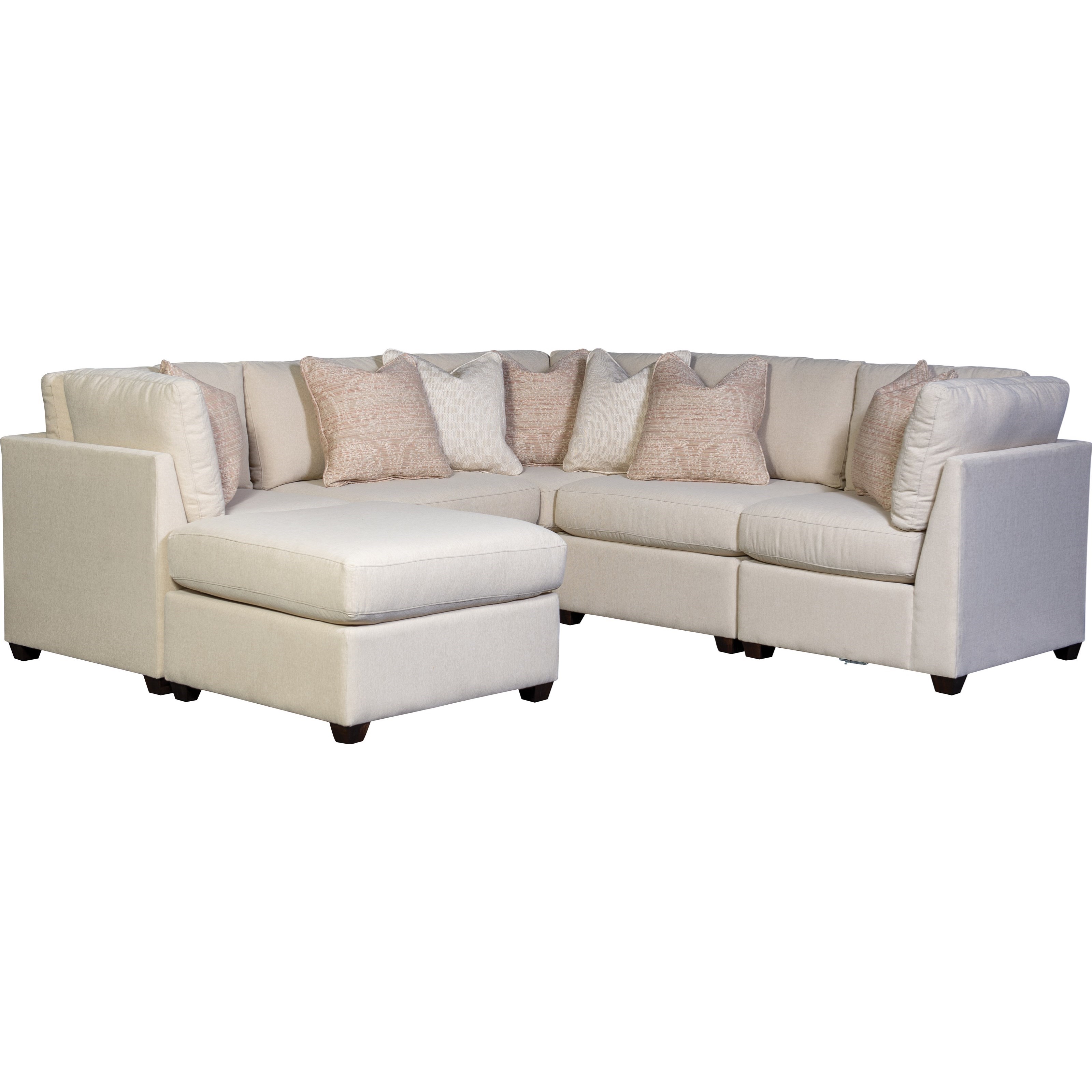 Mayo 1920 Casual Configurable Sectional Howell Furniture Sectional